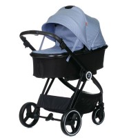 Коляска детская 2в1 BabyZz В102, голубая